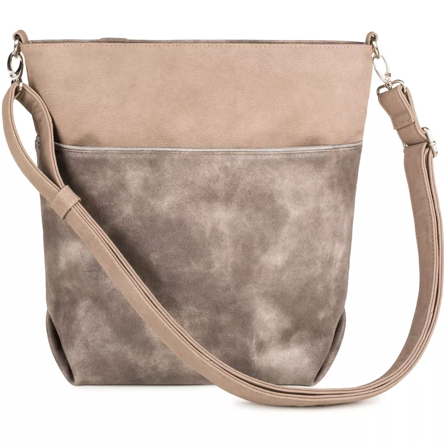 zwei Jana J12 - Schultertasche 33 cm wood