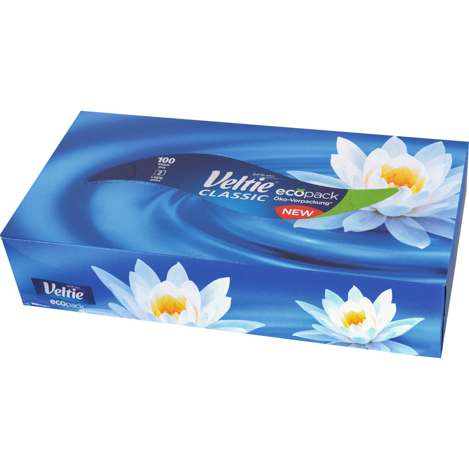 Veltie Kosmetiktücher Classic 4 x 100 Stück