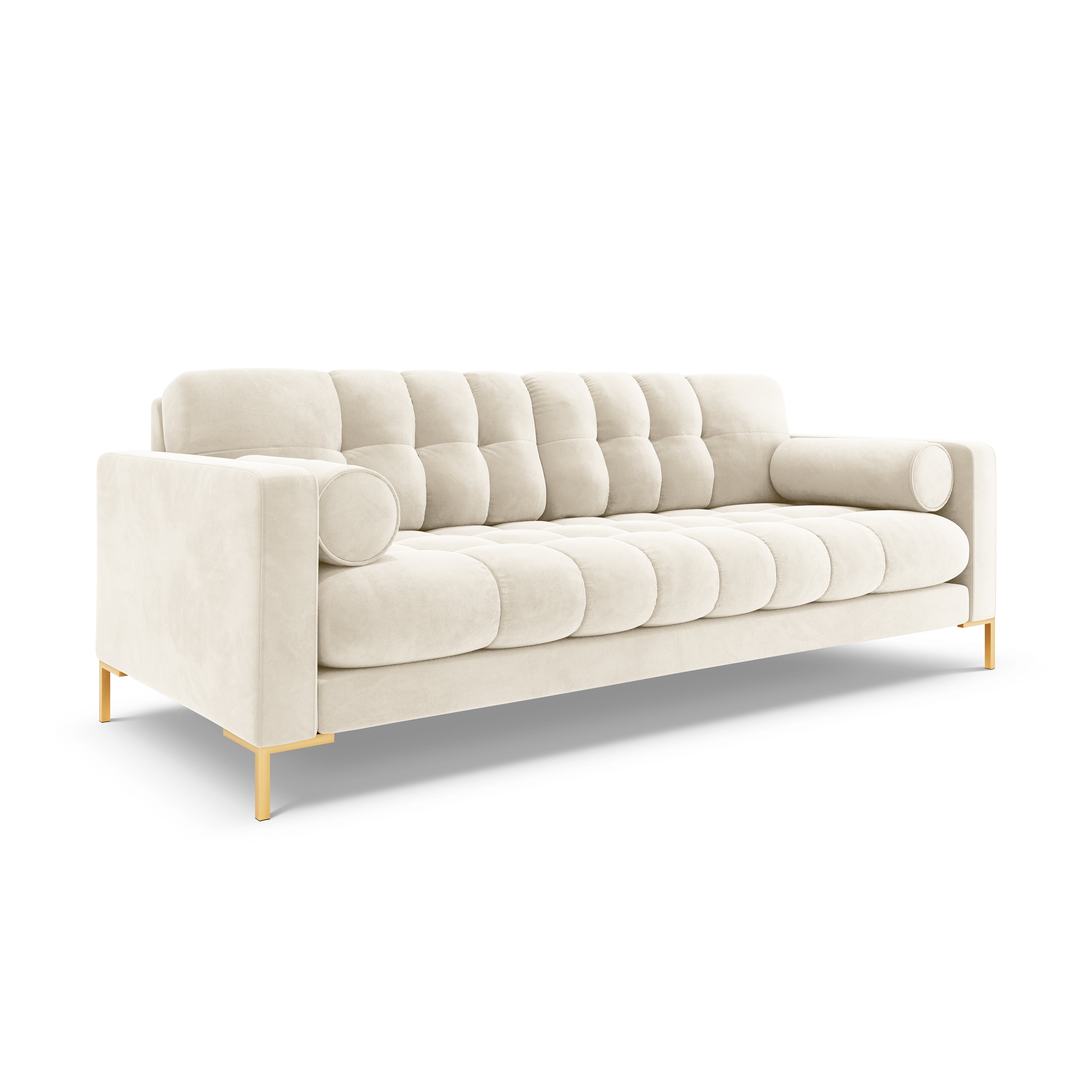Cosmopolitan Design Bali 3-zitsbank - Lichtbeige / Goud
