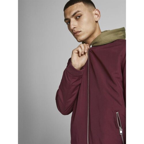 Jack & Jones - 12165203 RUSH BOMBER-PORT ROYALE Rojo