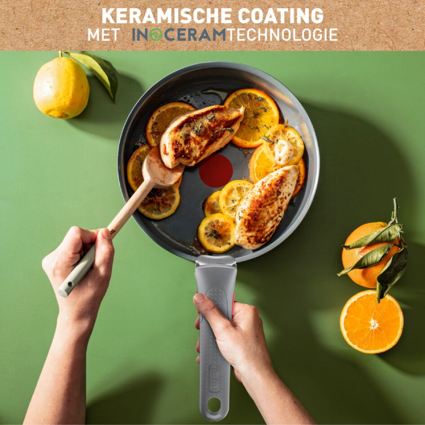 Ingenio Renew keramische koekenpan 24 cm - inductie