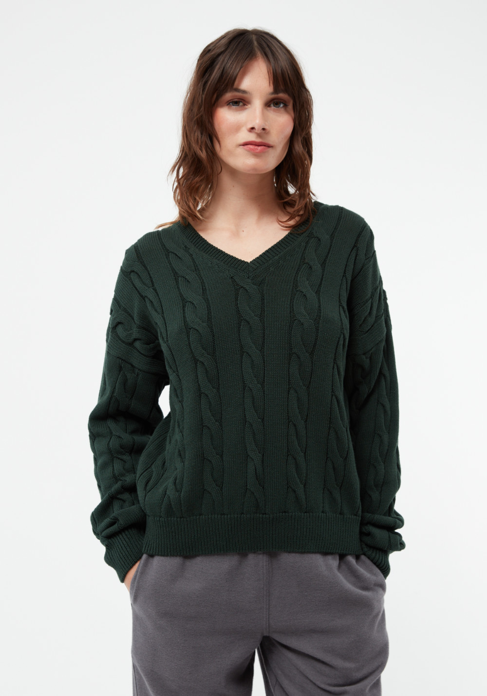 Givn Berlin Pullover GBRamea Bottle Green