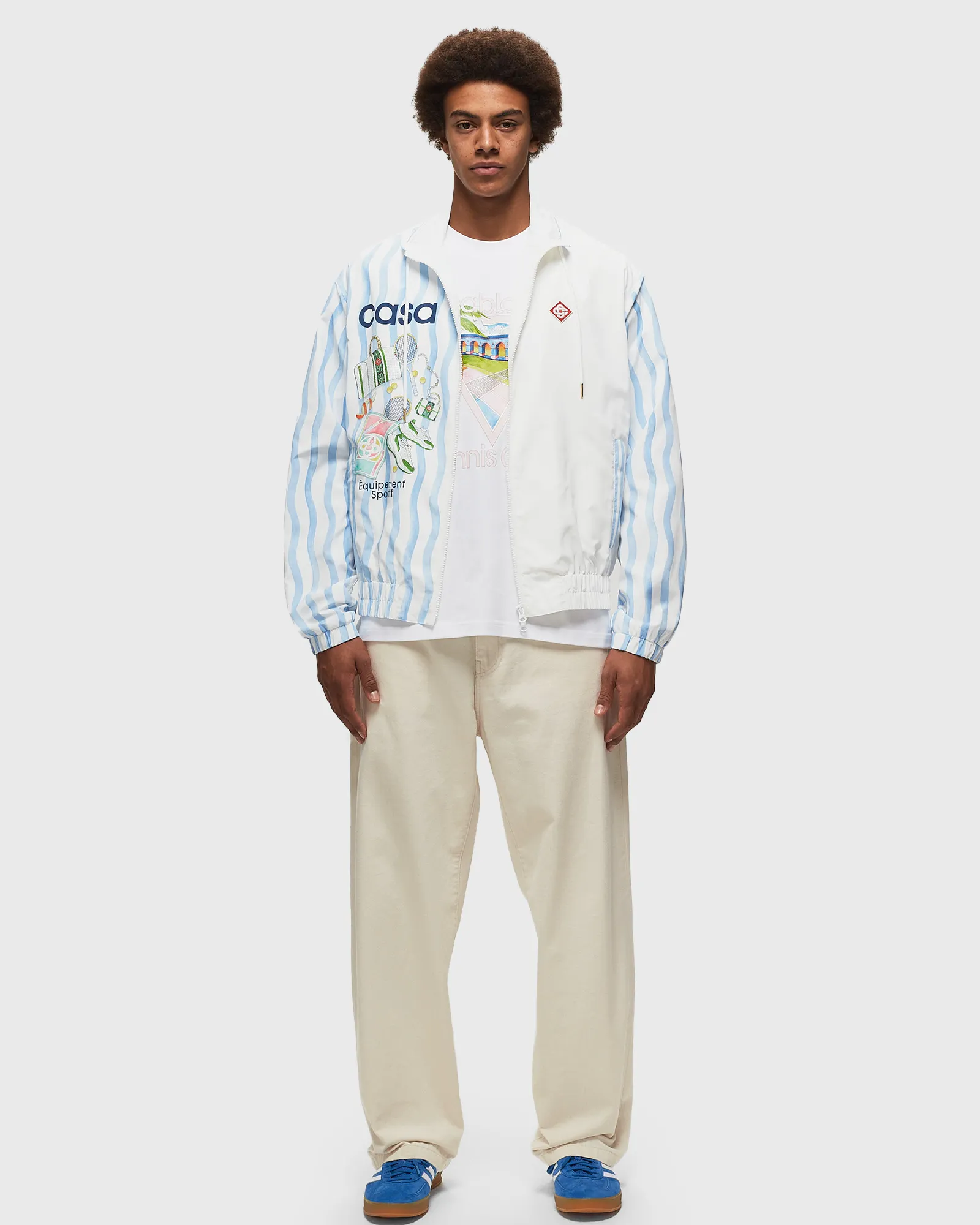Casablanca MENS SHELLSUIT NYLON JACKET