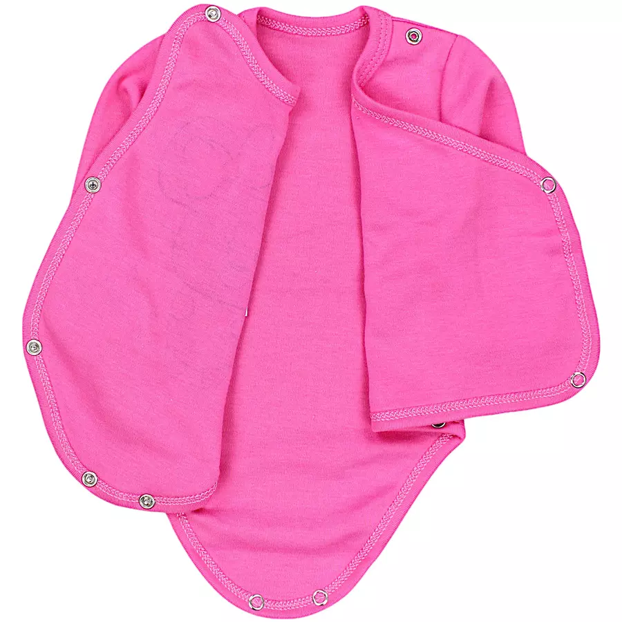 TupTam Baby Langarm Wickelbody 5er Pack ecru