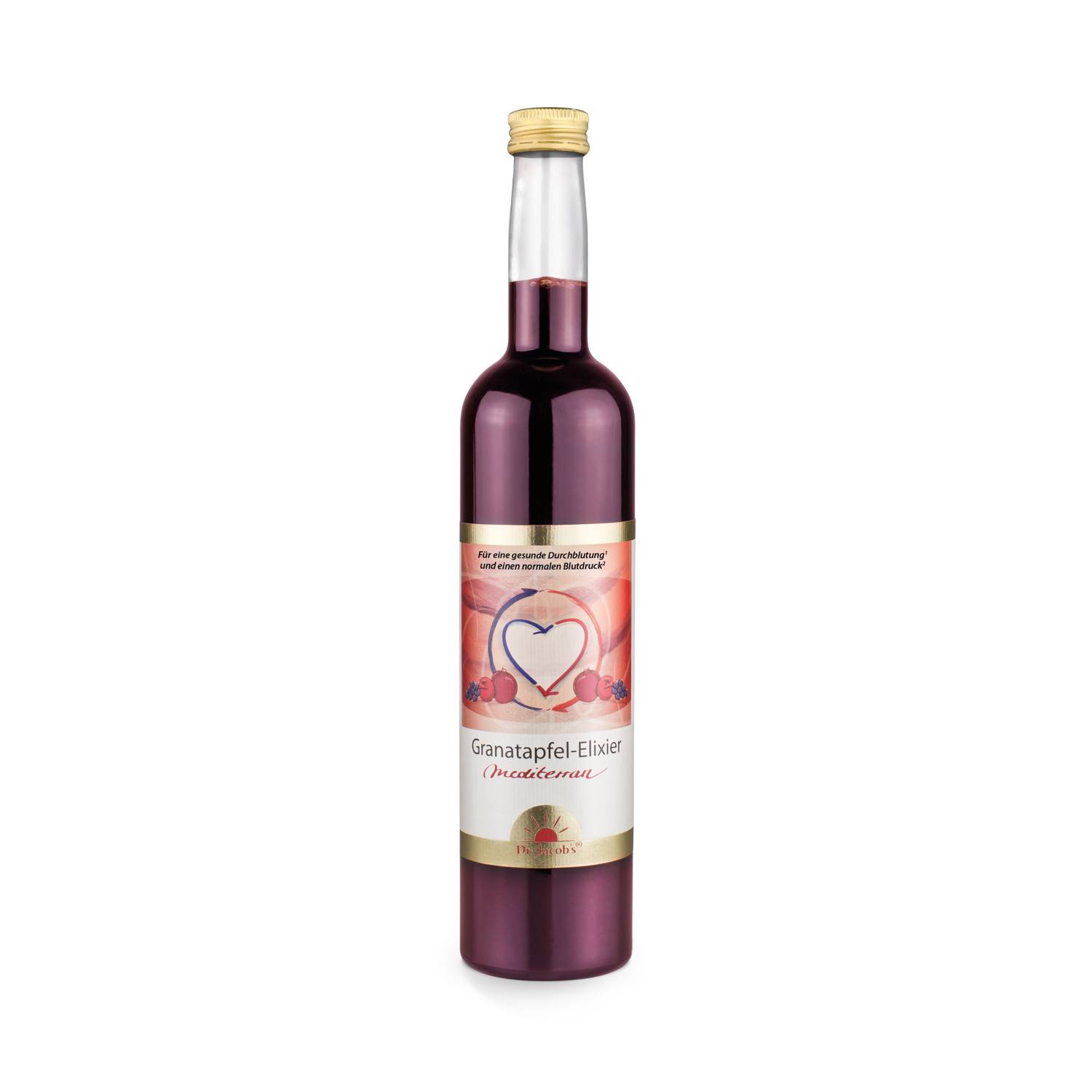DR. JACOB'S Granatapfel-Elixier Elix Original Granatapfelsaft-Konzentrat Fl 500 ml