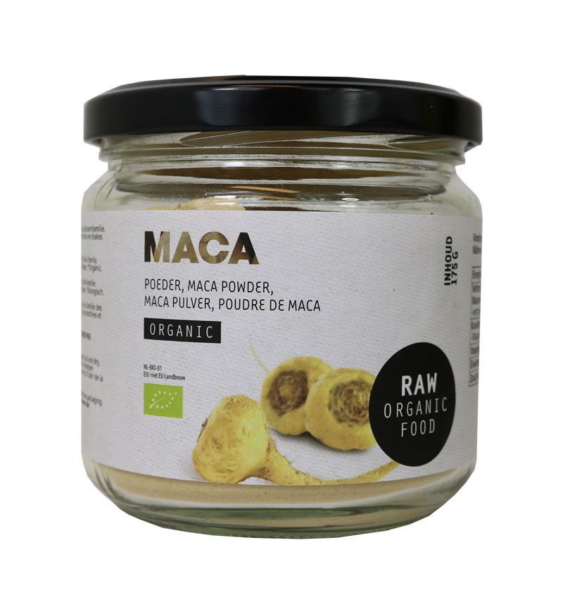 Raw Organic Food Maca poeder raw (bio) 175 gram