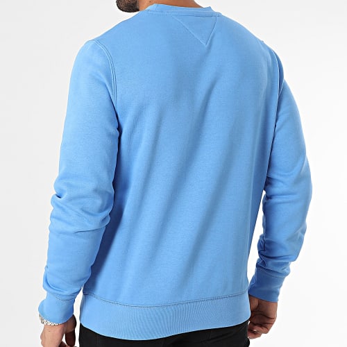 Sweat Crewneck Tommy Logo 1596 Bleu Clair