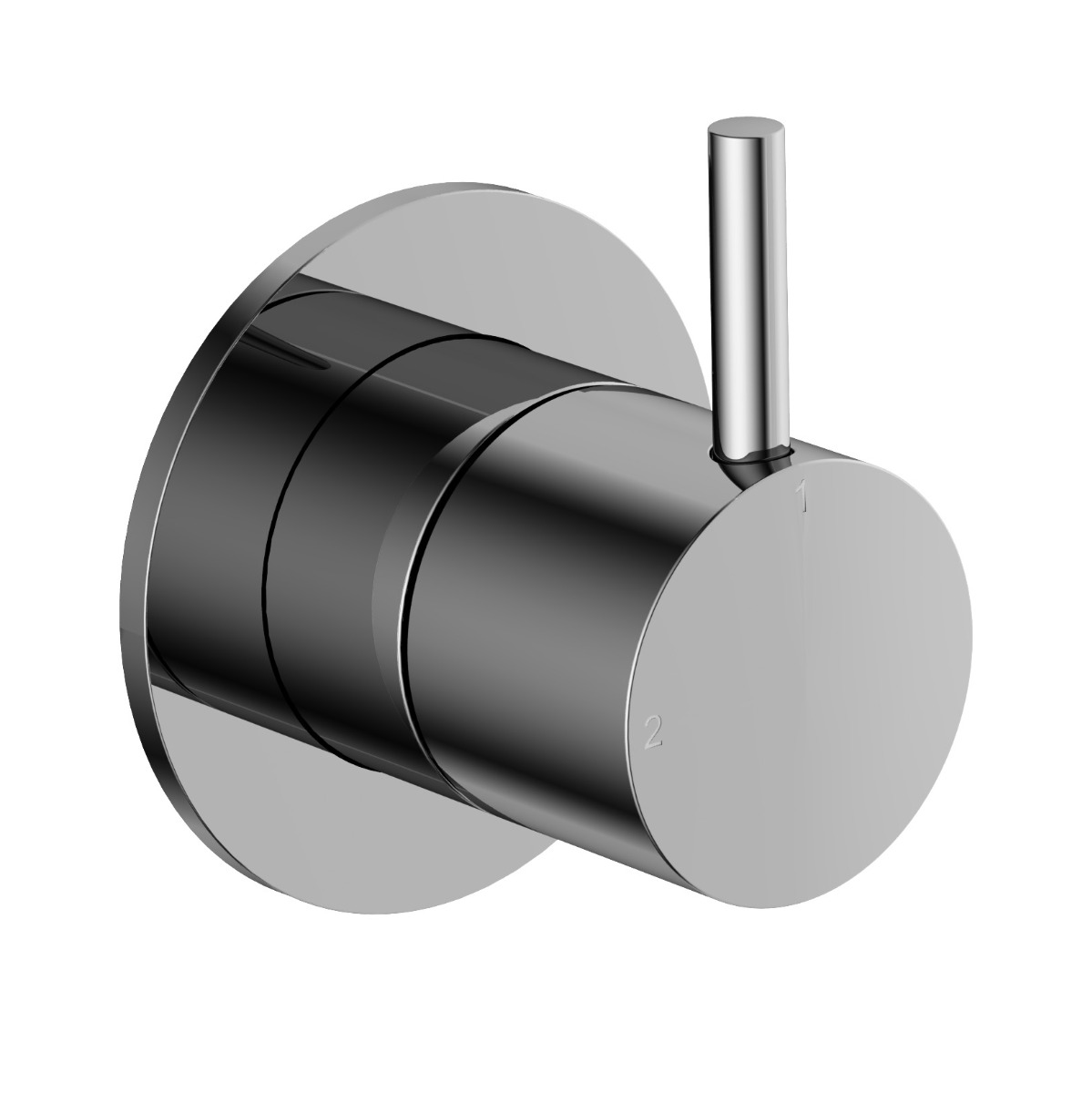 Hotbath Cobber afbouwdeel voor inbouw 2-weg omstelknop chroom