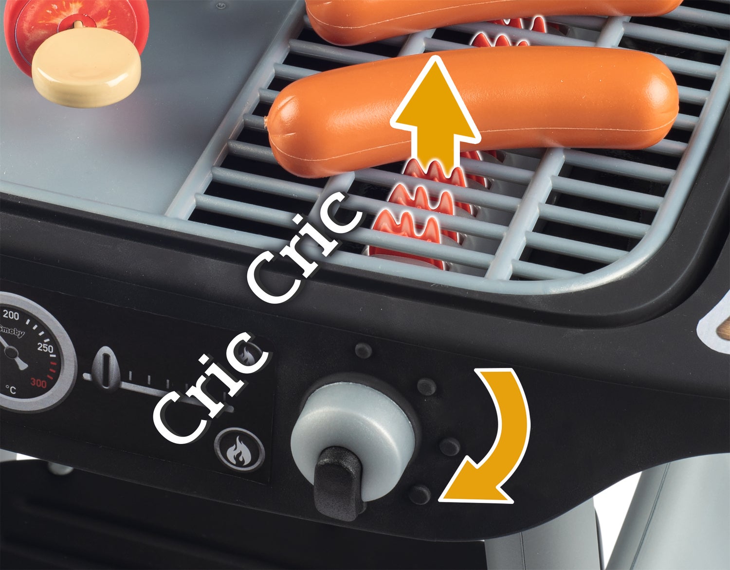 Smoby barbecue grill speel set zwart 50 x 37 x 72,2 cm