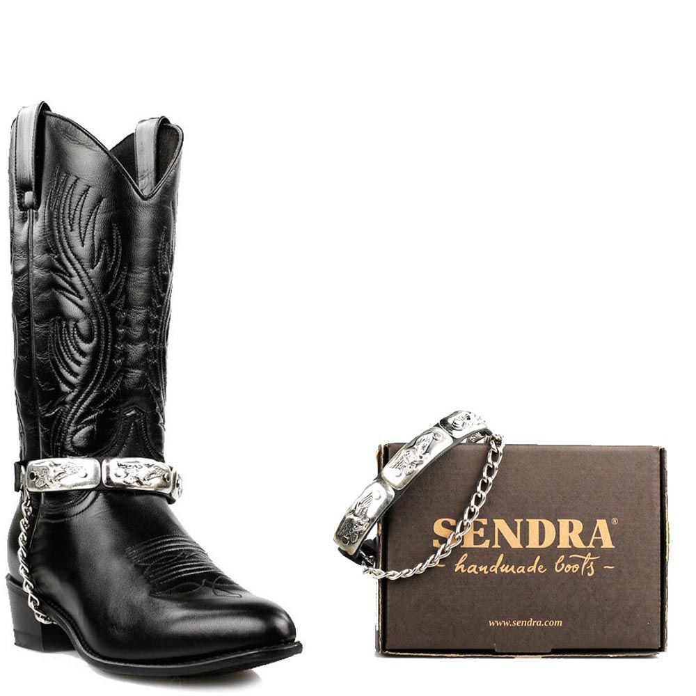 Sendra boot belts Arnes 68 Black - Zwart