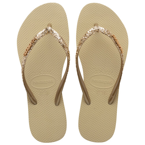 Havaianas - SLIM GLITTER II - Gold