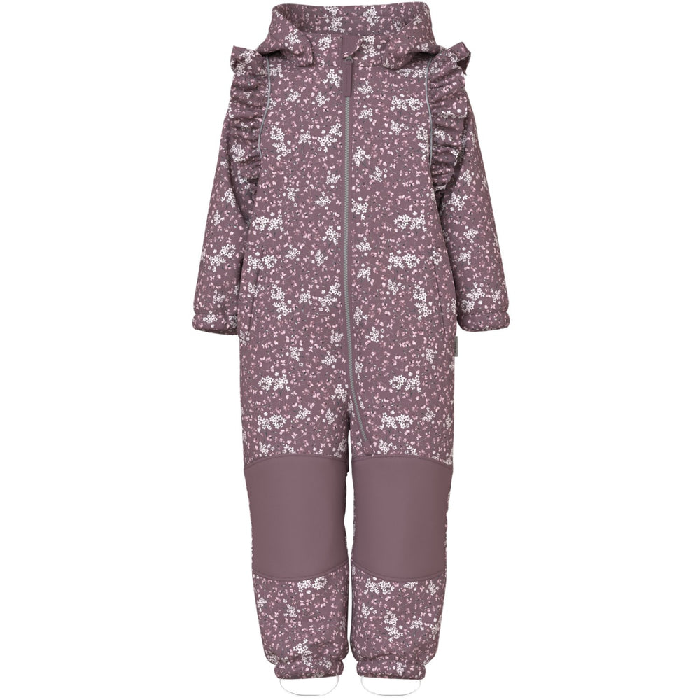 Køb Name It Grape Shake Floral Dream Nmfalfa08 Softshell Dragt Flæse Fo