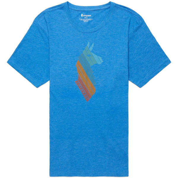 T-shirt COTOPAXI LLAMA STRIPES ORGANIC T-SHIRT ATLANTIC