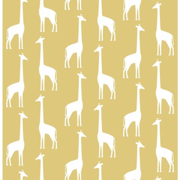 Estahome Giraffen Behang - 0,53 x 10,05 m - Vergrijsd Donkerblauw