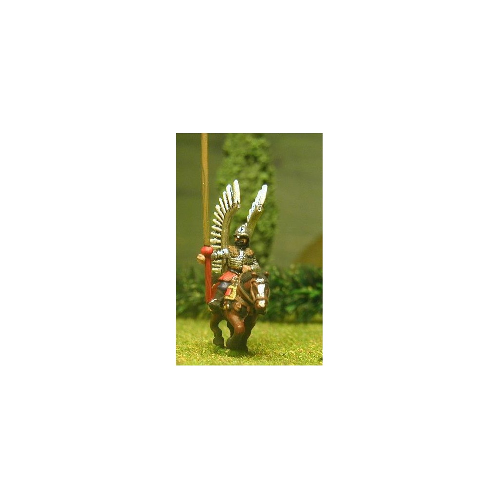 16-17th Century Polish: 2 Winged Hussar with Lance & 2 Pistols