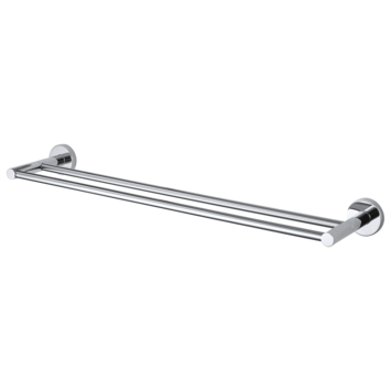Haceka Kosmos dubbele handdoekhouder chroom 61 cm