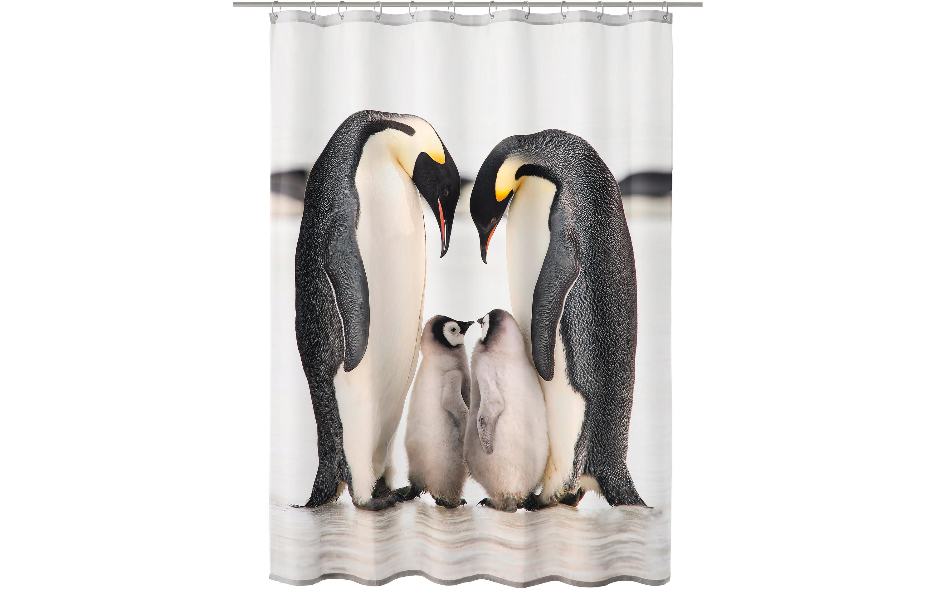 Duschvorhang Jackson Pinguin 180 x 200 cmBadevorhang