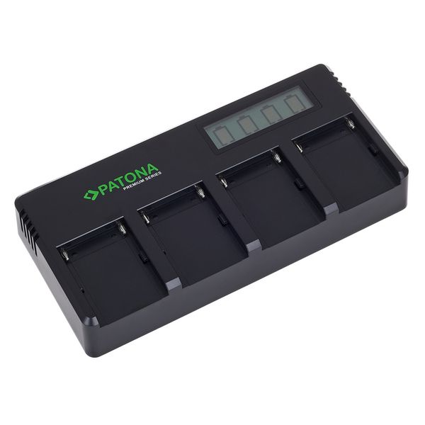 Patona 4Way Charger for Sony F bat