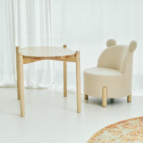 Berceau 2 en 1 Teddy Ecru - CHILDHOME