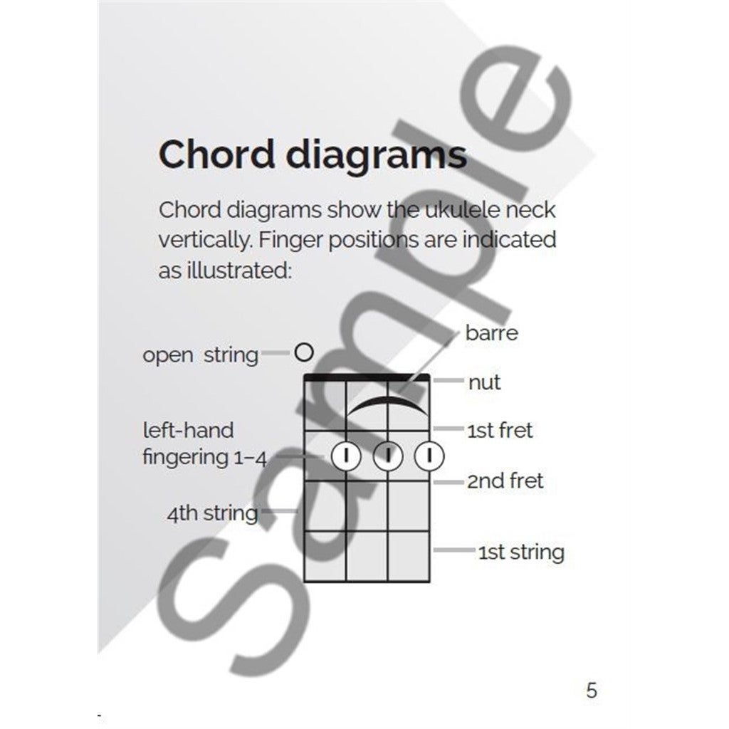 Wise Publications Music Flipbook Ukulele Chords zakboekje met akkoorden voor ukelele