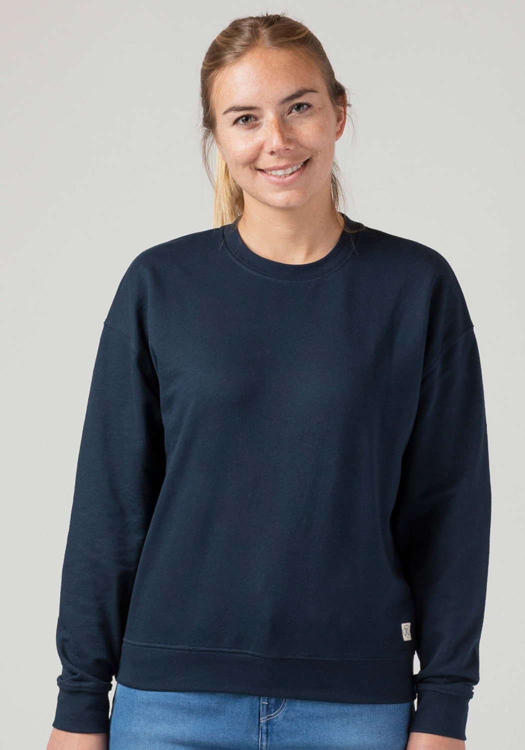 WE ARE ZRCL Damen-Sweater Basic Blue