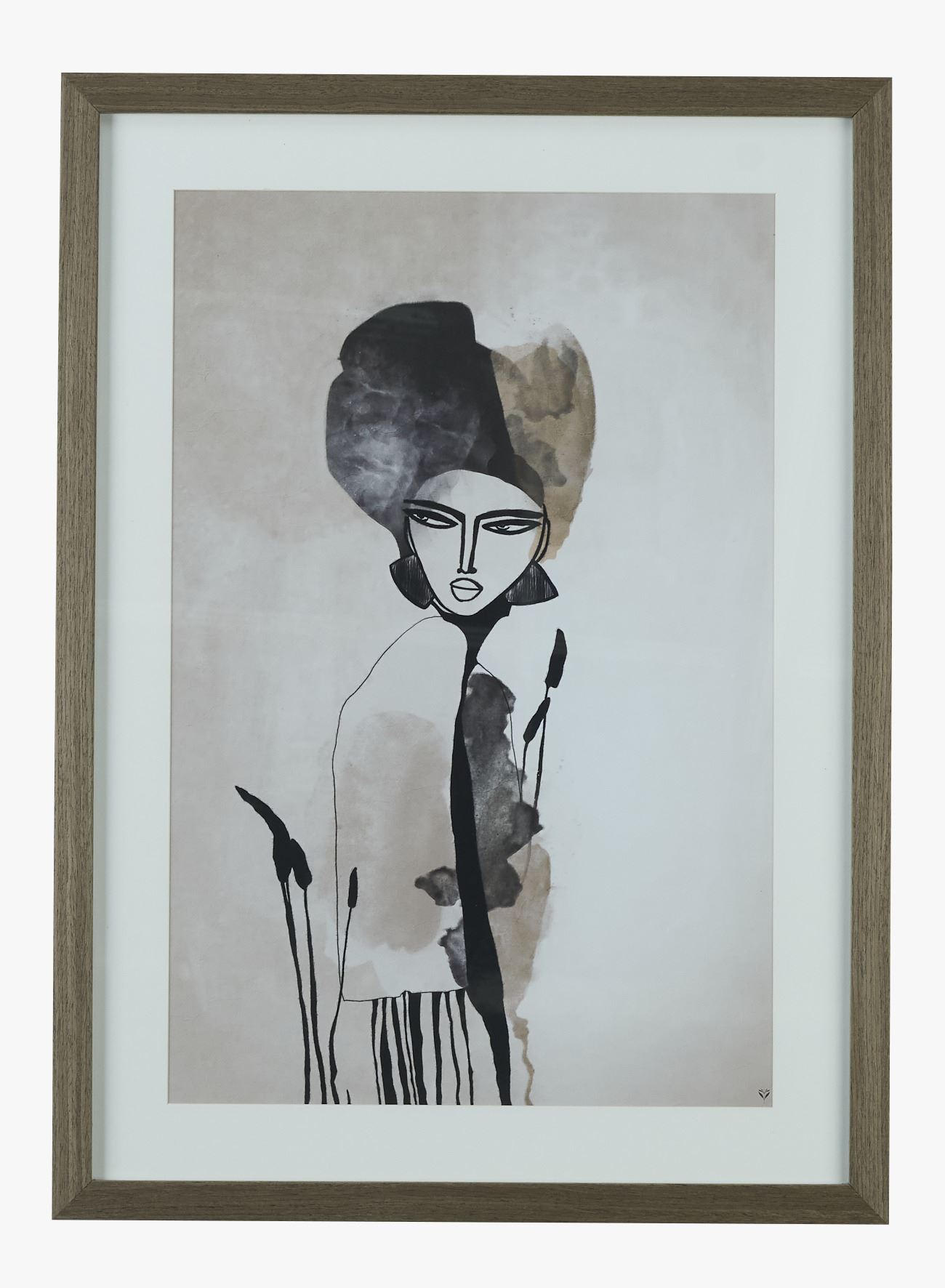 Bilde brun - 50x70 cm