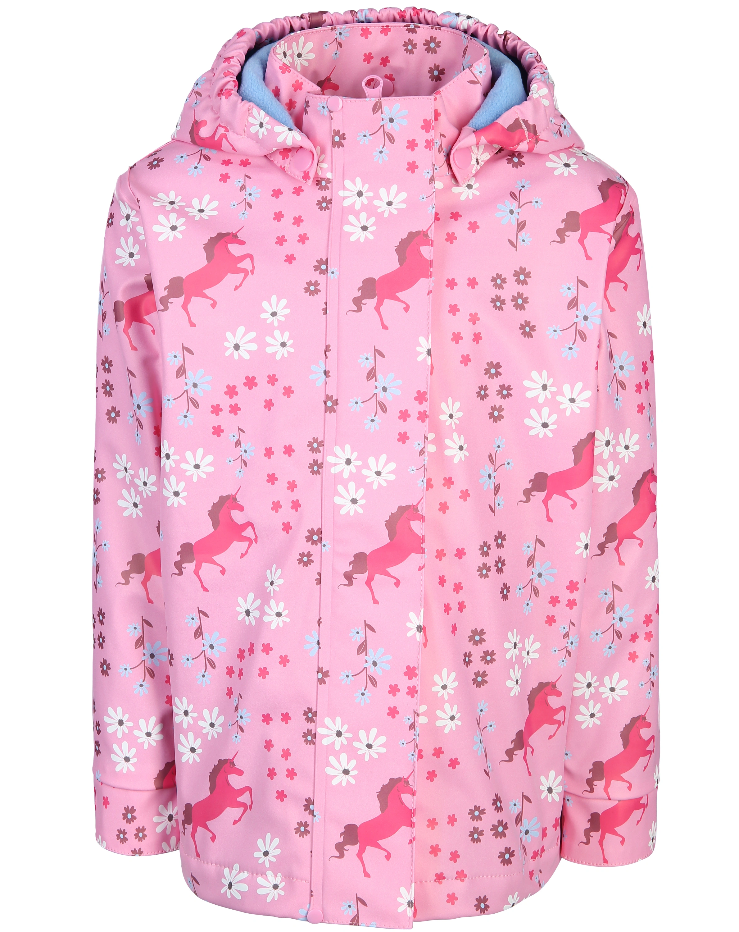 Regenjacke EINHORN gefüttert in pink unicorn dream