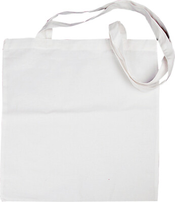 Diy Mulepose Til Male På - Uden Tryk - 38X42 CM - Hvid