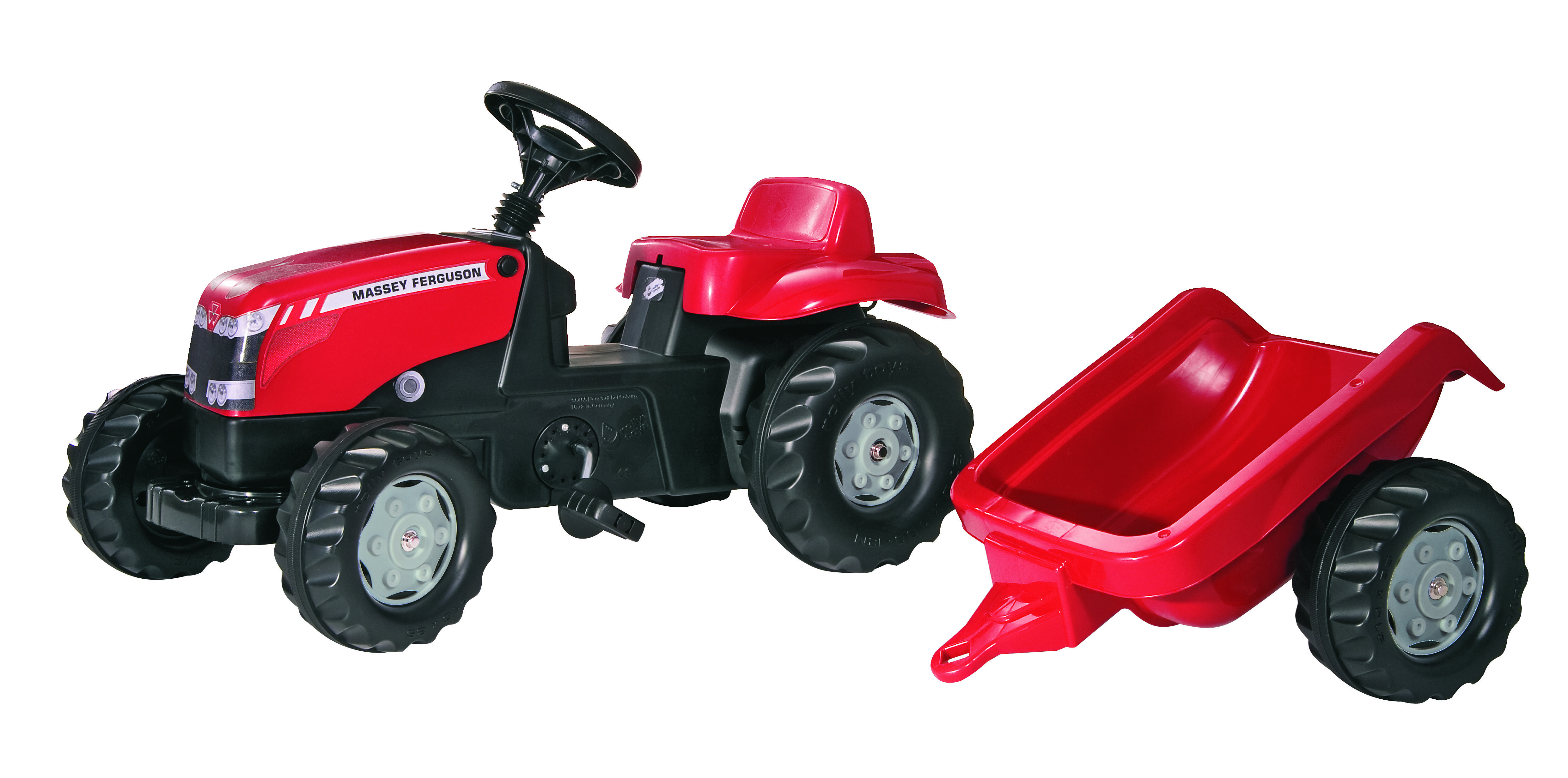 Rolly toys Kid Massey Ferguson   aanhanger - Tractoren
