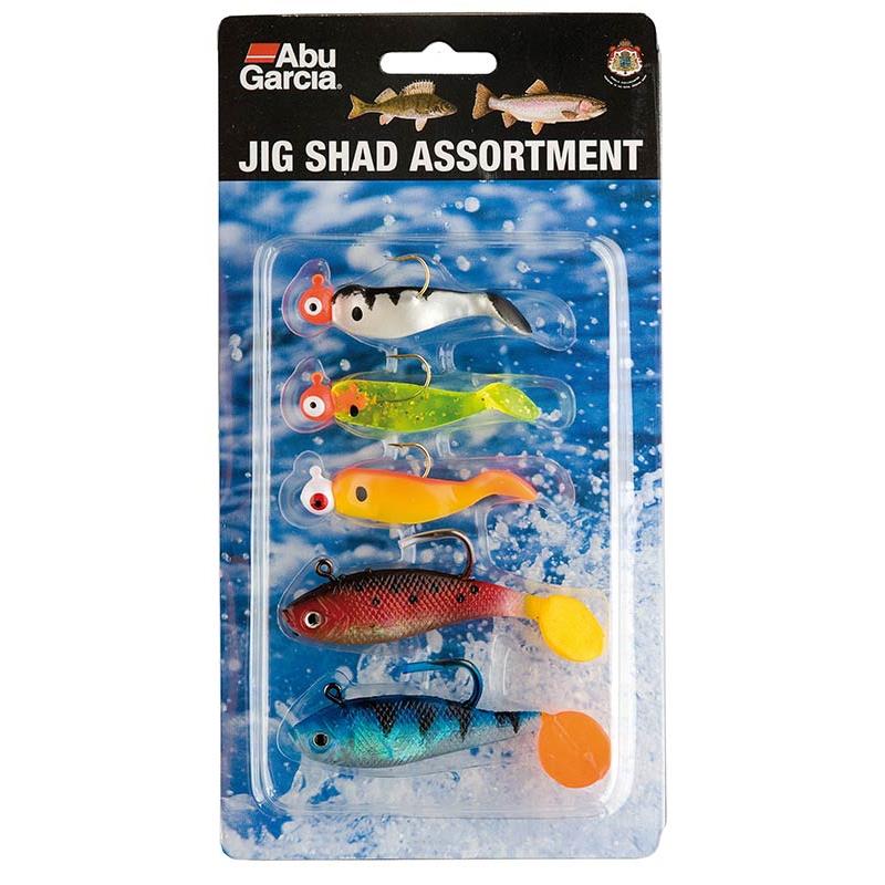 Kit Leurres Souples Abu Garcia Jig Shad Assortment