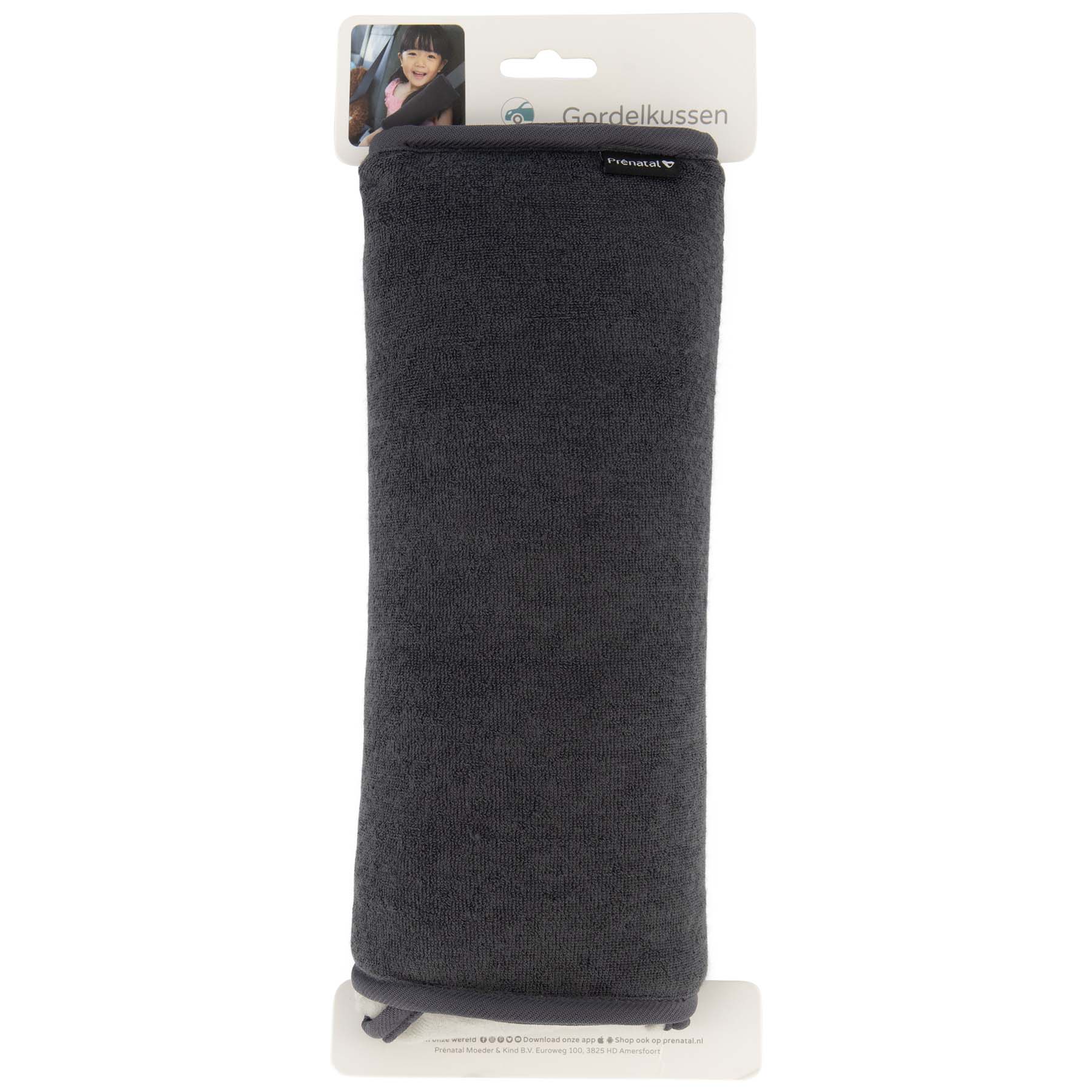 Prenatal autogordel kussen Darkgrey