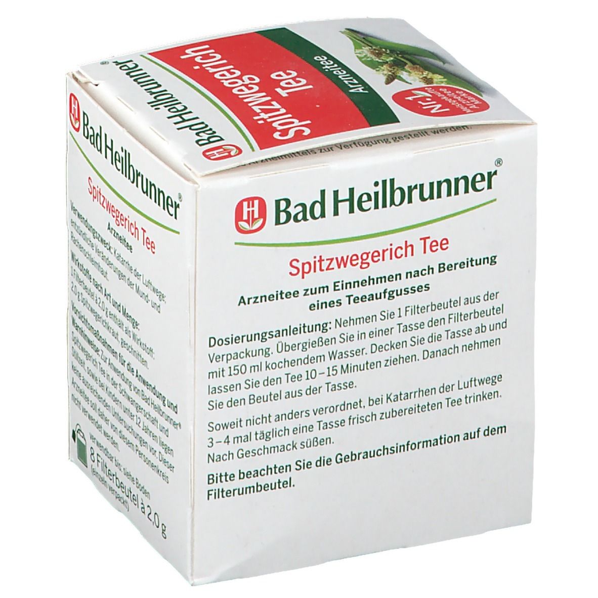 Bald Heilbrunner® Spitzwegerich Tee