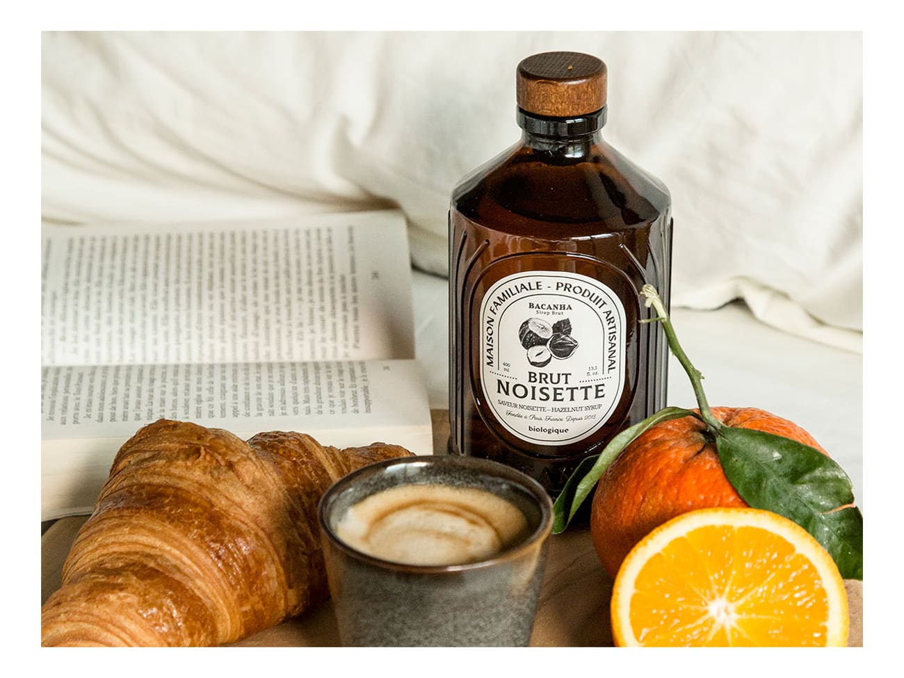 Sirop Bio noisette - 40 cl - Bacanha