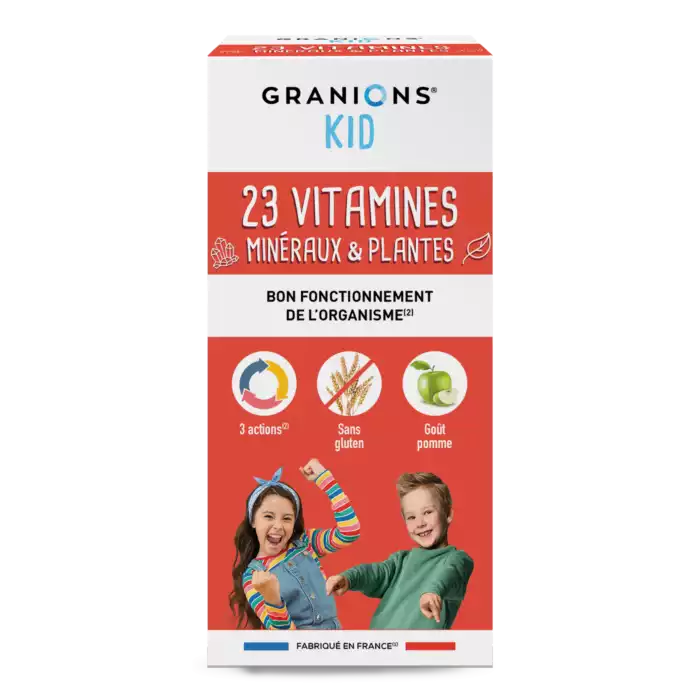 Kid 23 Vitamines Minéraux et Plantes - 200ml