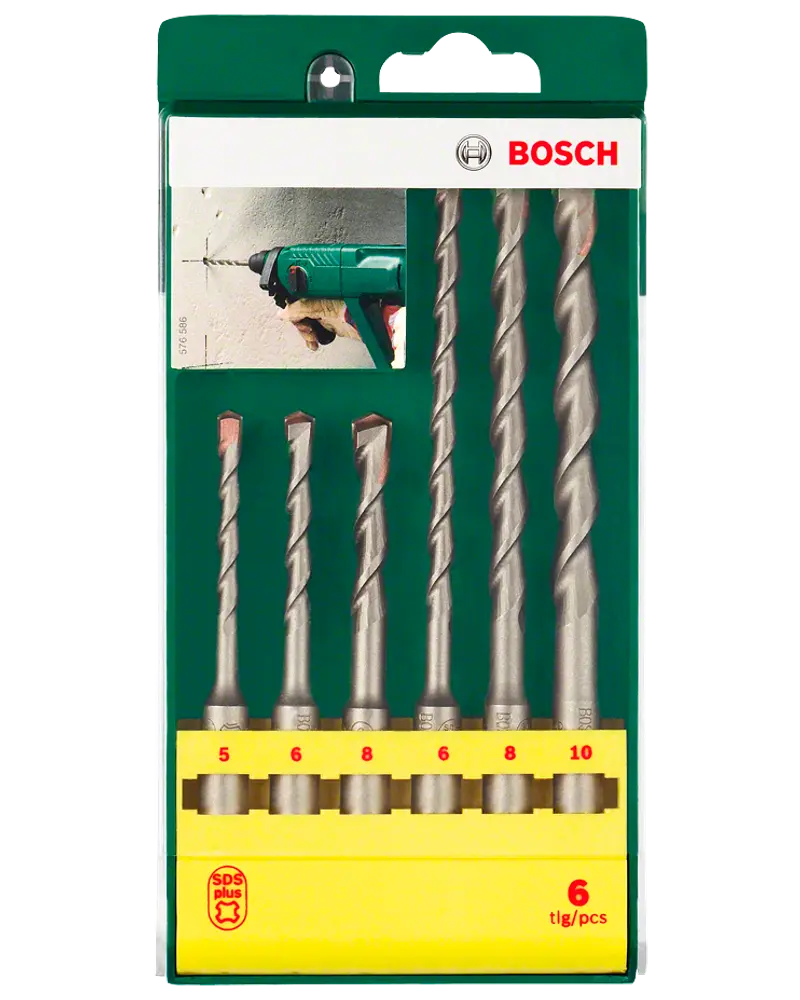Bosch Borsæt 5-10 mm 6 dele