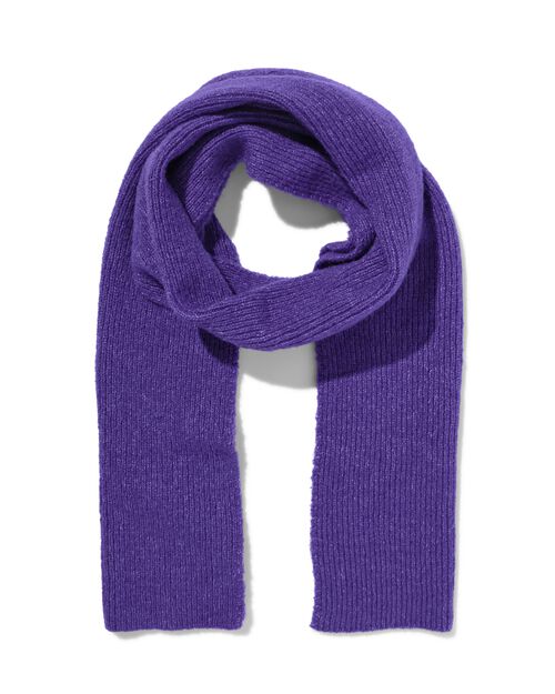 écharpe femme 200 x 28 cm violet