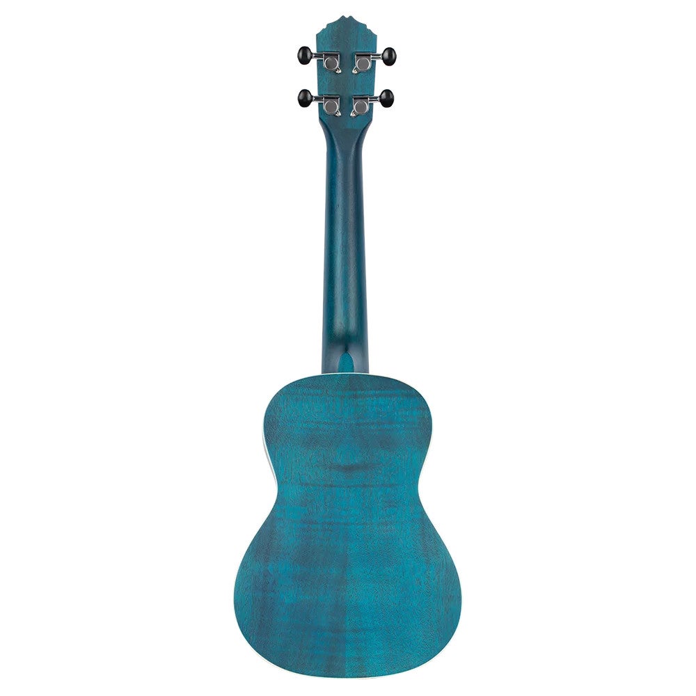 Ortega RUOCEAN-L Earth Series Concert Size Ukulele Ocean Blue linkshandige concert ukelele