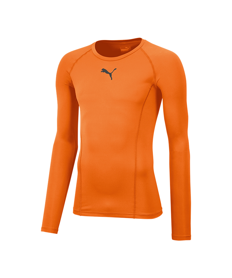 PUMA LIGA Baselayer Longsleeve Orange F08