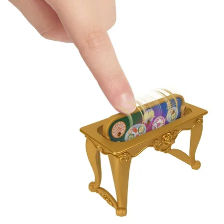 Mattel Disney Princess-Spielzeug, Belles Stapelschloss SIOC