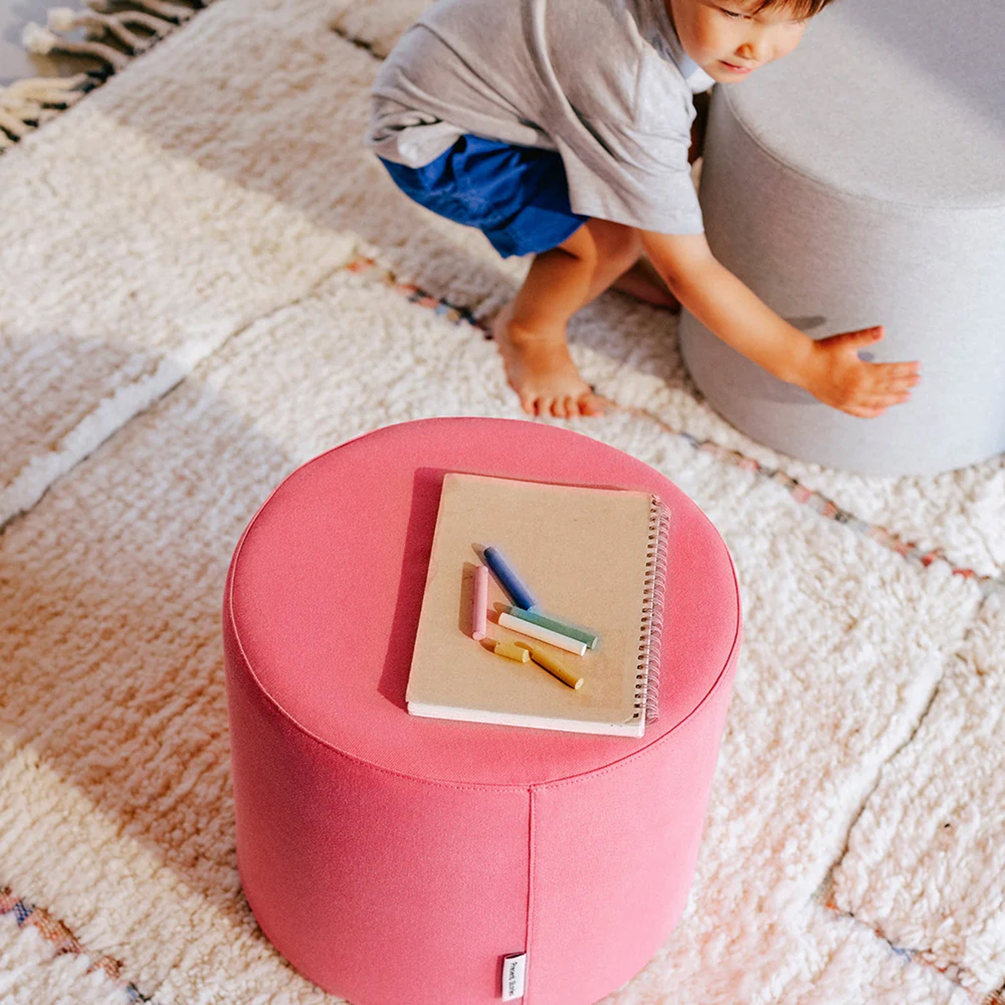 Softbaustein Pouf DEMMI Pink