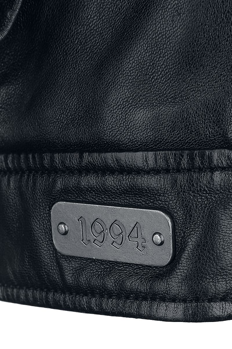 Logo | Rammstein Veste en cuir