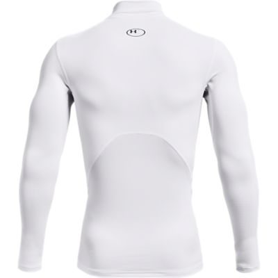 Under ArmourColdGear Compression Mock - weiß