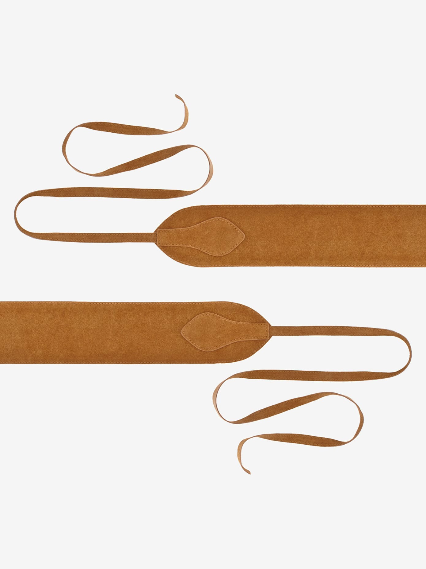 Ceinture tendance en cuir velours doux de qualité