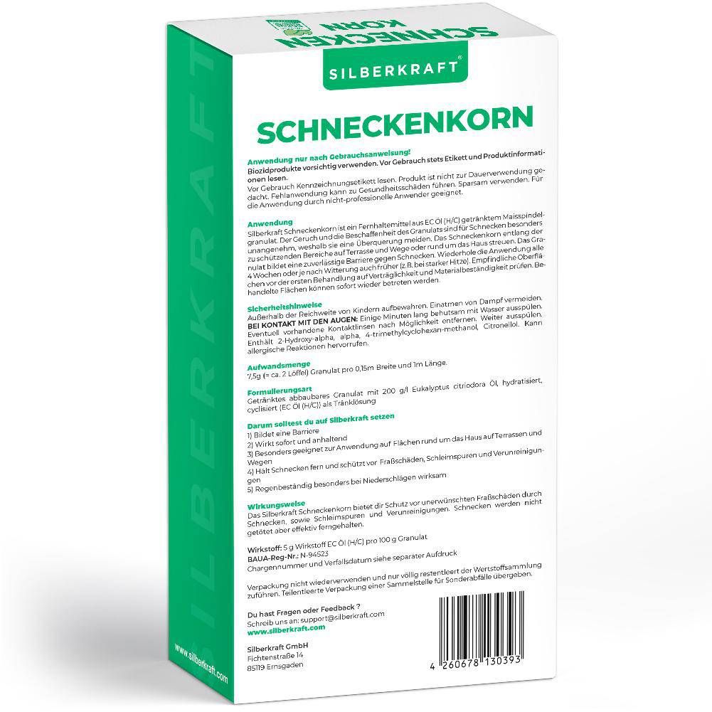 SILBERKRAFT Schneckenkorn gegen Schnecken