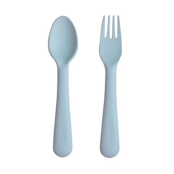 Mushie - Vork & Lepel - Sage