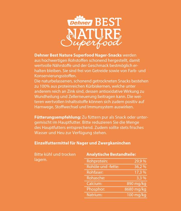Dehner Best Nature Nagersnack Superfood Pure