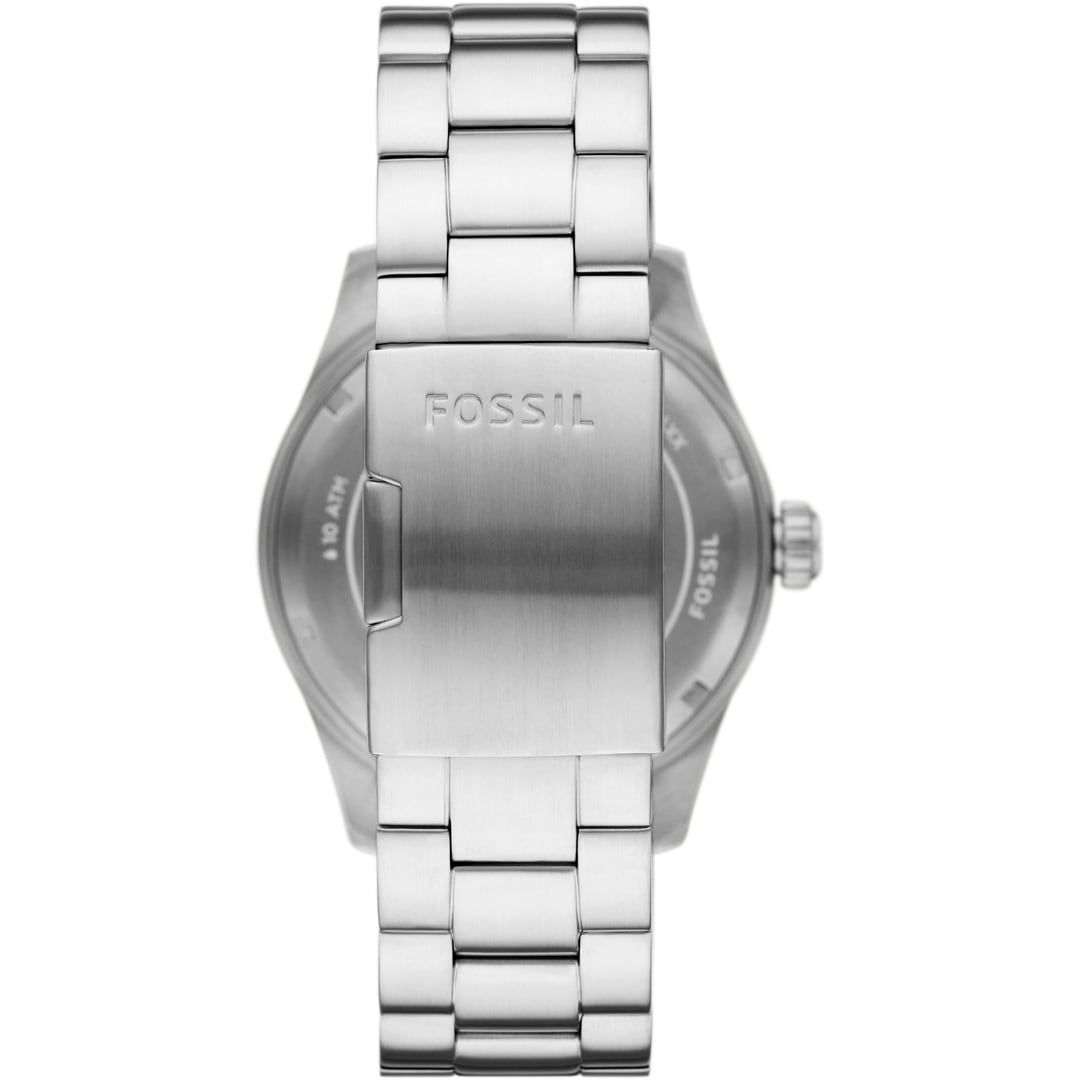 Fossil Defender Solar 46 Silbrig