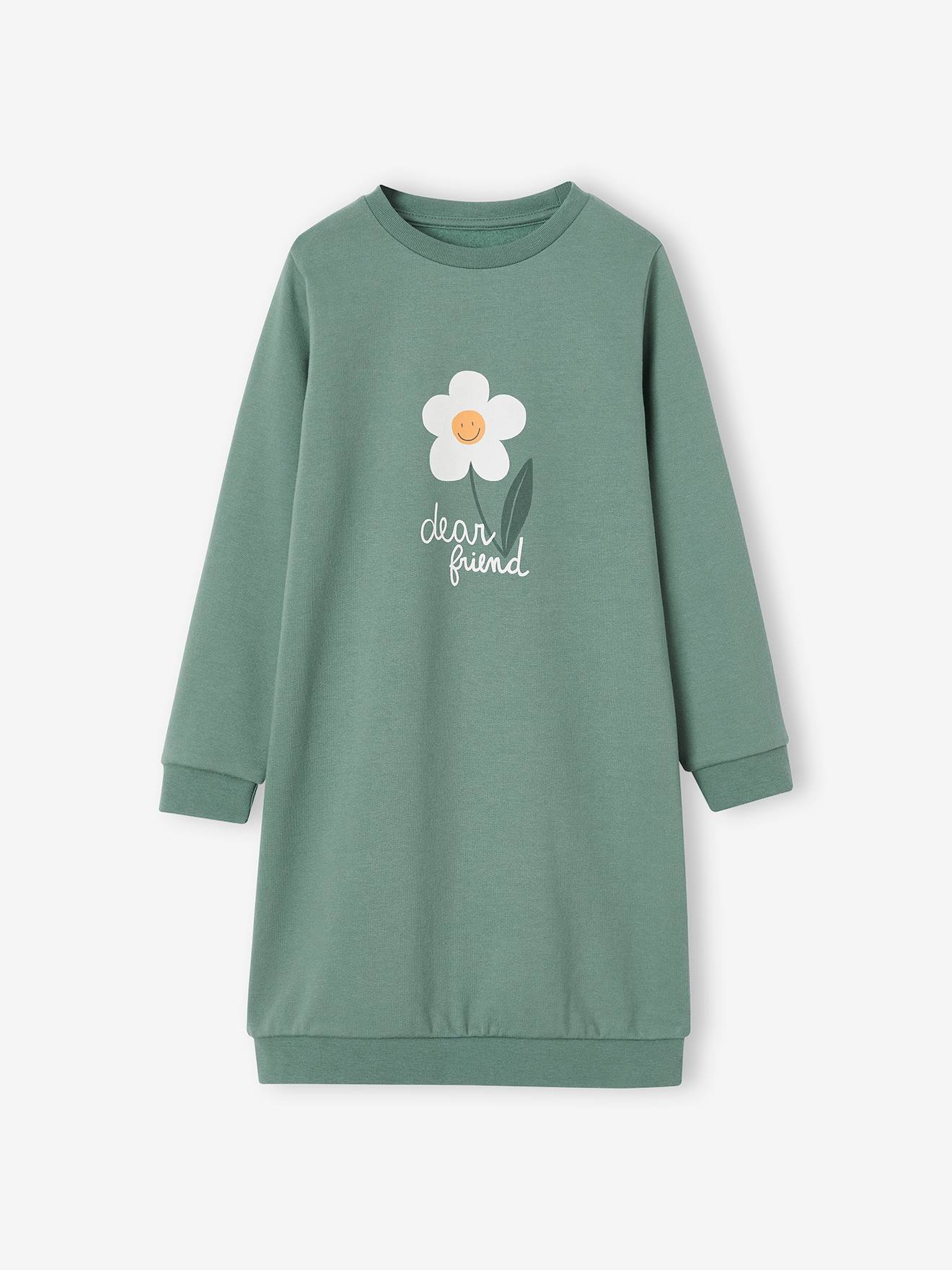 Vestido de pelúcia para menina
