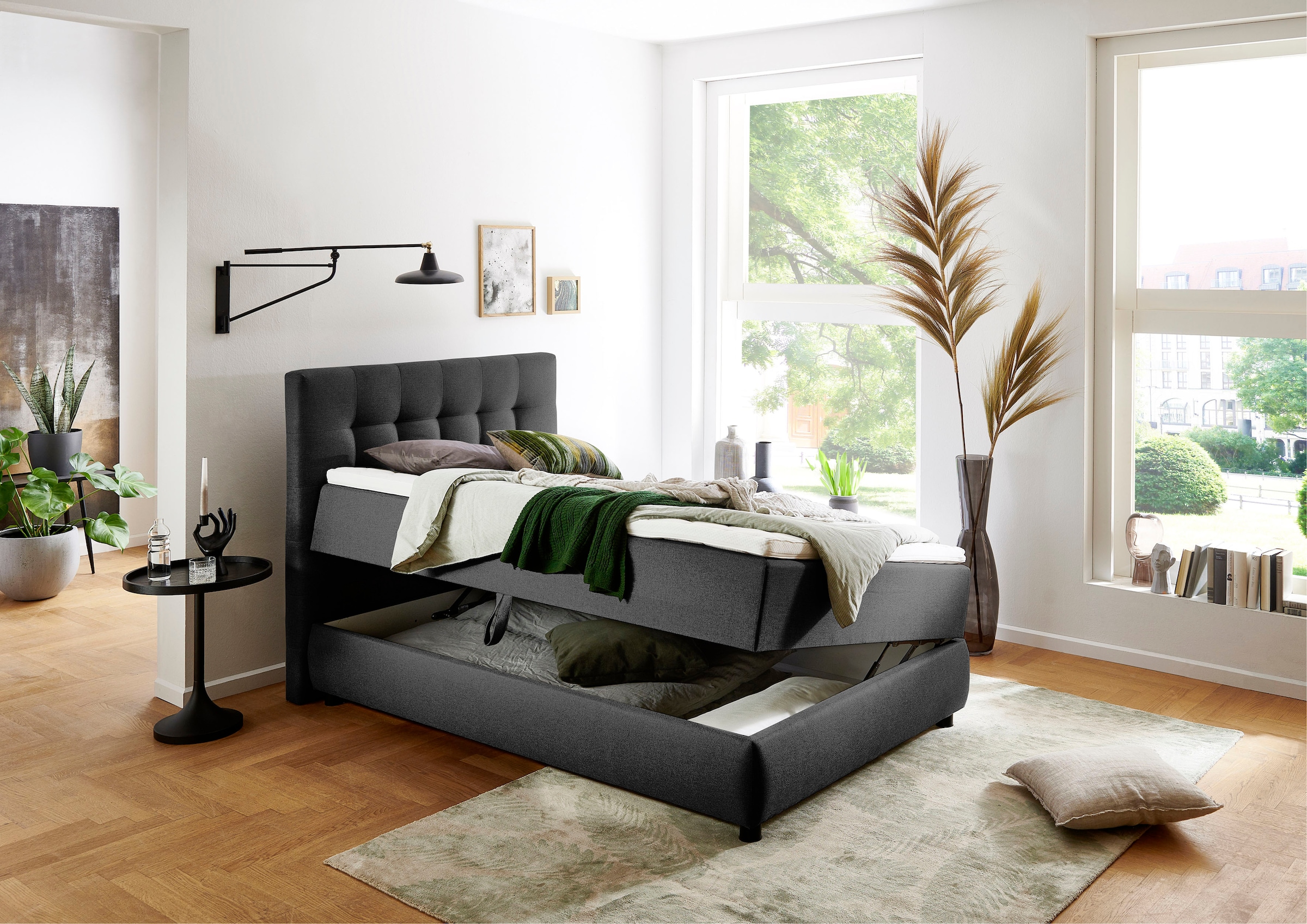 ATLANTIC home collection Boxbett »LILO« inkl. Bettkasten und Topper