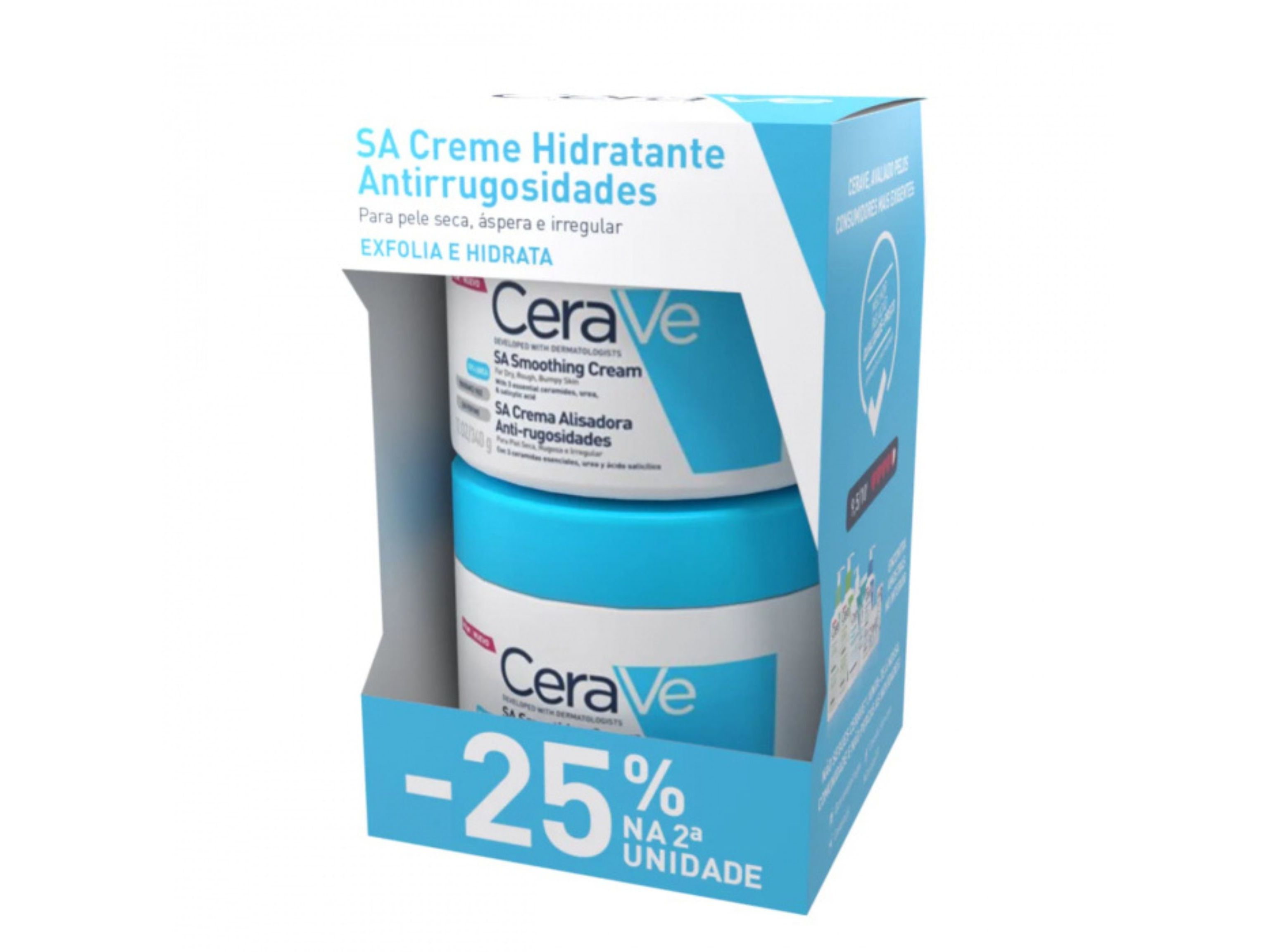 CREME CERAVE SA ANTIRUGOSI 2X340G